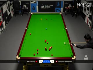 苏格兰公开赛资格赛 贺国强4-1亚历山大·乌尔森巴赫 20251017封面图