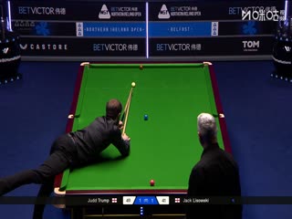 2025斯诺克北爱尔兰公开赛决赛上半场回放 杰克·利索夫斯基4-4贾德·特鲁姆普 20251027封面图