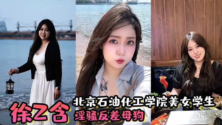 北京石油化工学院美女学生徐z含淫骚反差母狗背着男朋友还约炮小骚穴被炮友狂插封面图