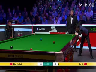 2025斯诺克英锦赛32进16 丁俊晖6-4徐思 20251201封面图