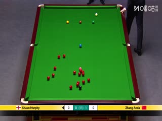 斯诺克英锦赛四分之一决赛 肖恩·墨菲6-3张安达 20251206封面图
